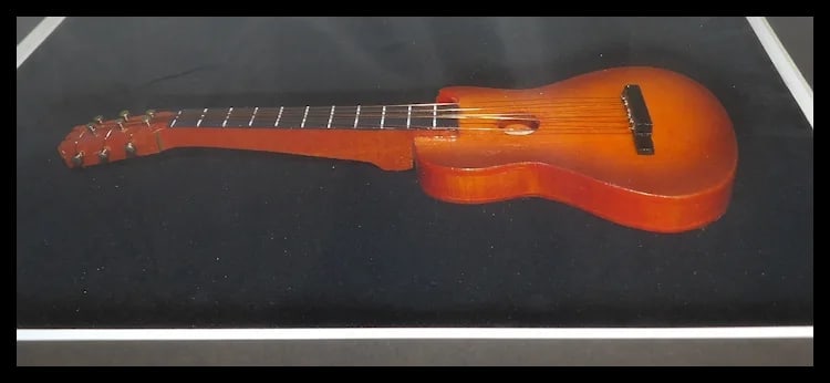 Framed 3D Miniature Musical Instruments - 7