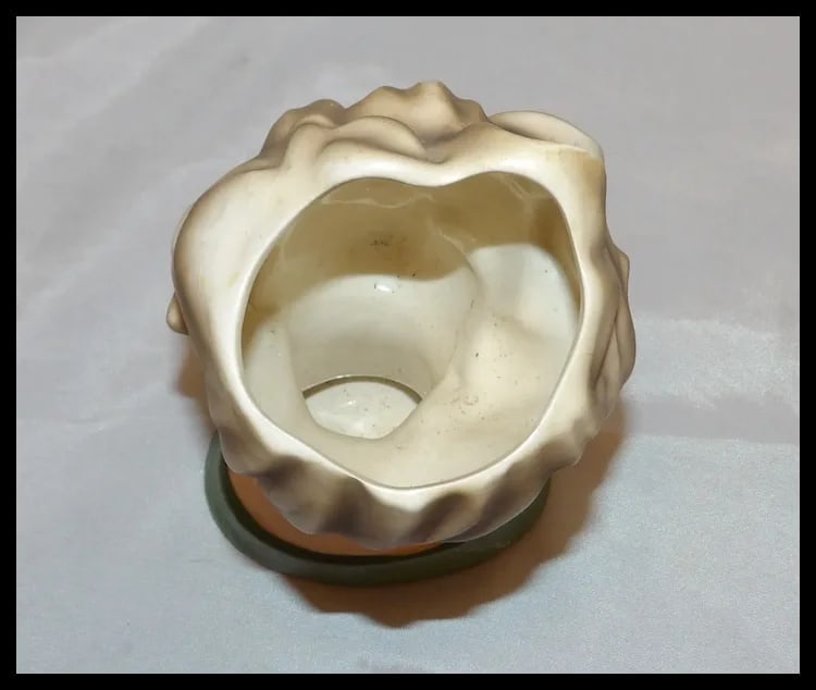 Ardco Fine Quality Dallas- Japan 7 ” Lady Head Vase with Earrings and Necklace - 6