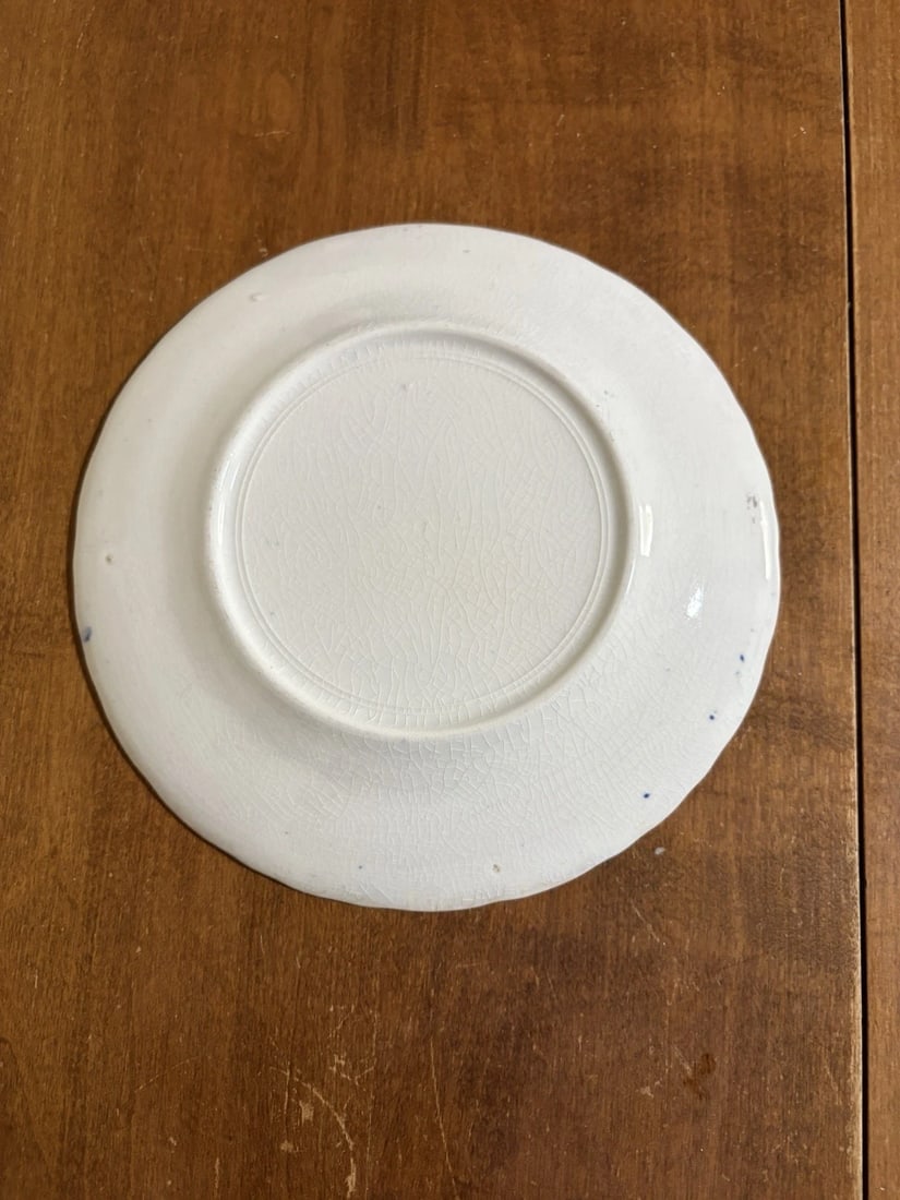 10 Flow Blue Stag Plates - 12