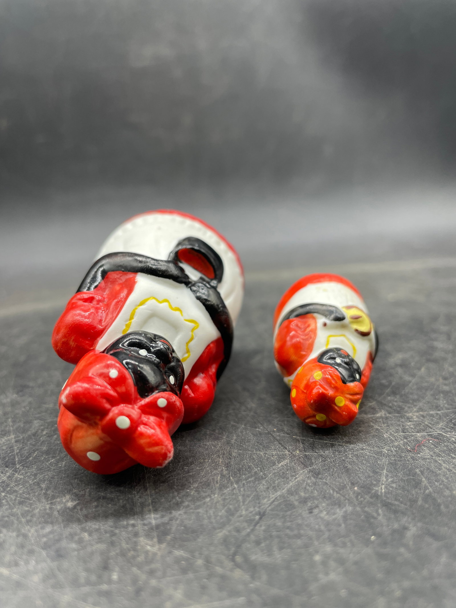 Pair of Bisque Mammy Figures - 6