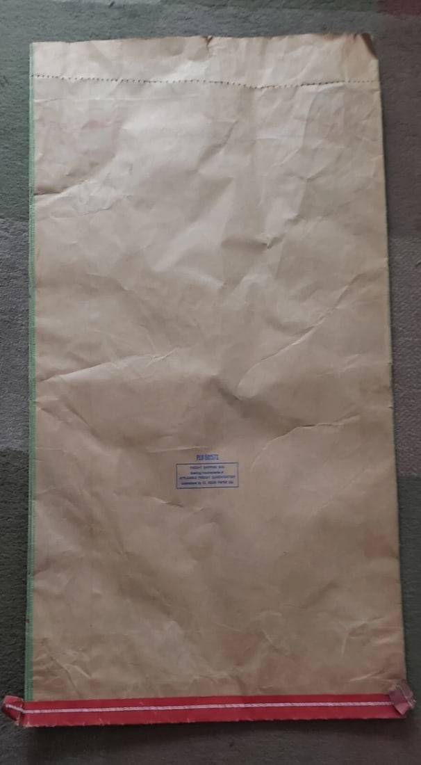 Rare fertilizer bag Indian Head graphics - 2