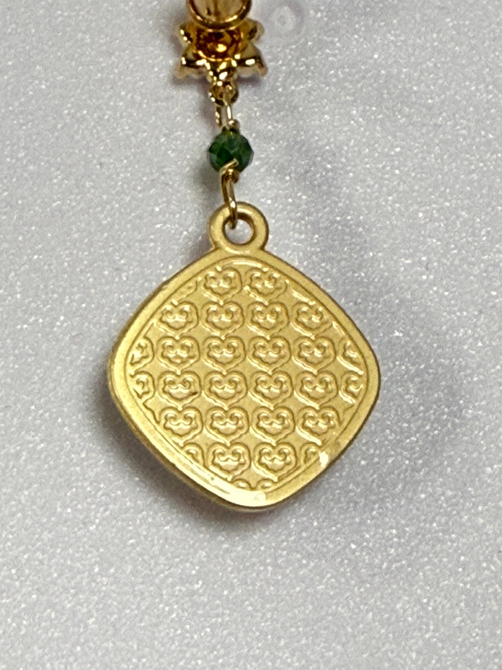 Song Brocade Diamond Shape Earrings - 5