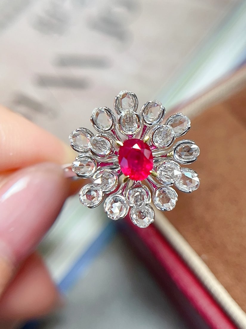 18K Gold Ruby Ring - 3