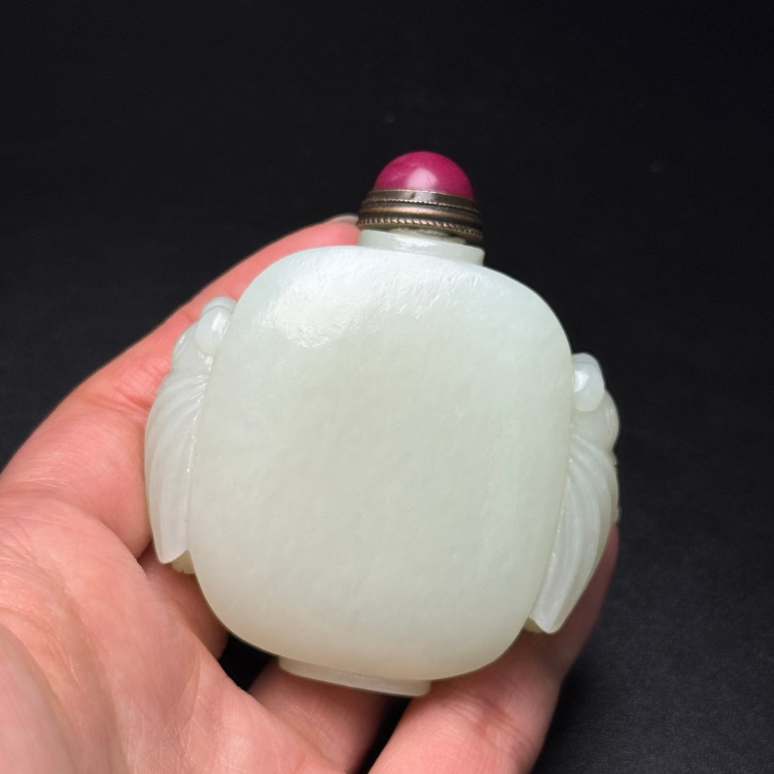 Hetian Jade Snuff Bottle - 3