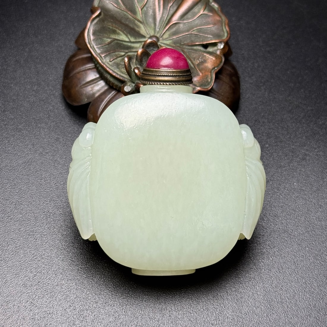 Hetian Jade Snuff Bottle - 8