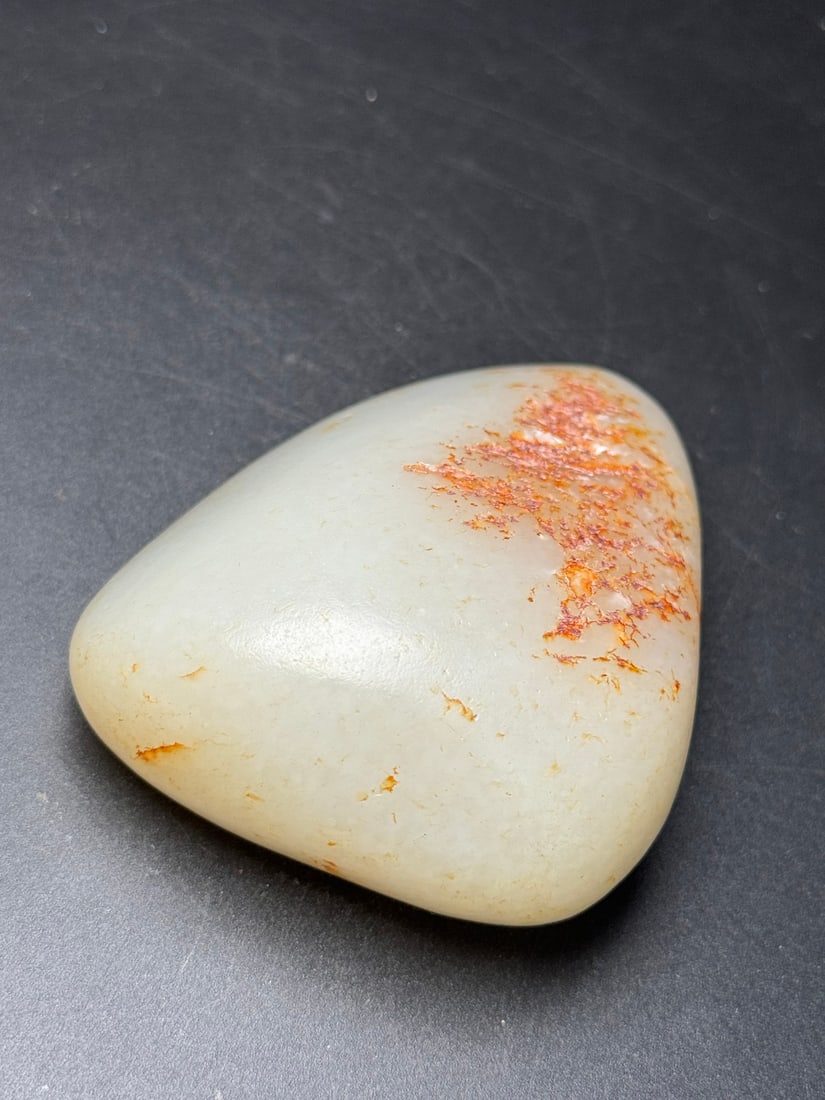 Hetian Jade Original Stone Statue - 4