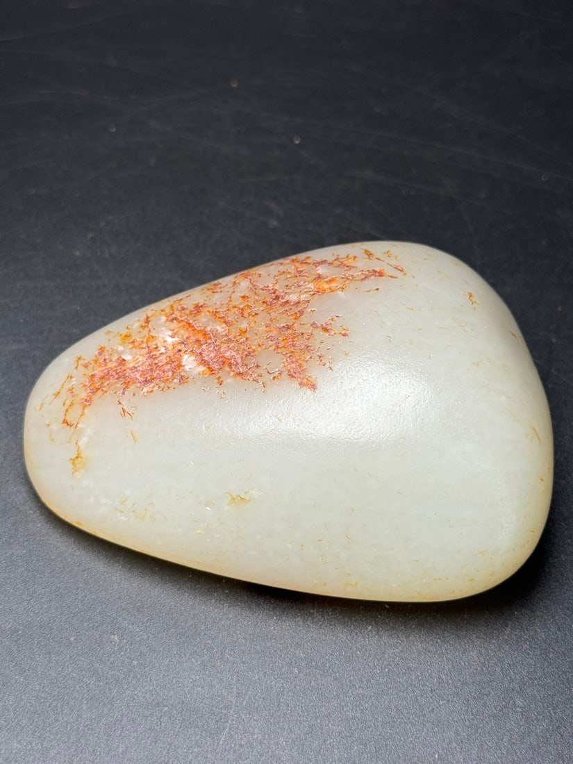 Hetian Jade Original Stone Statue - 7