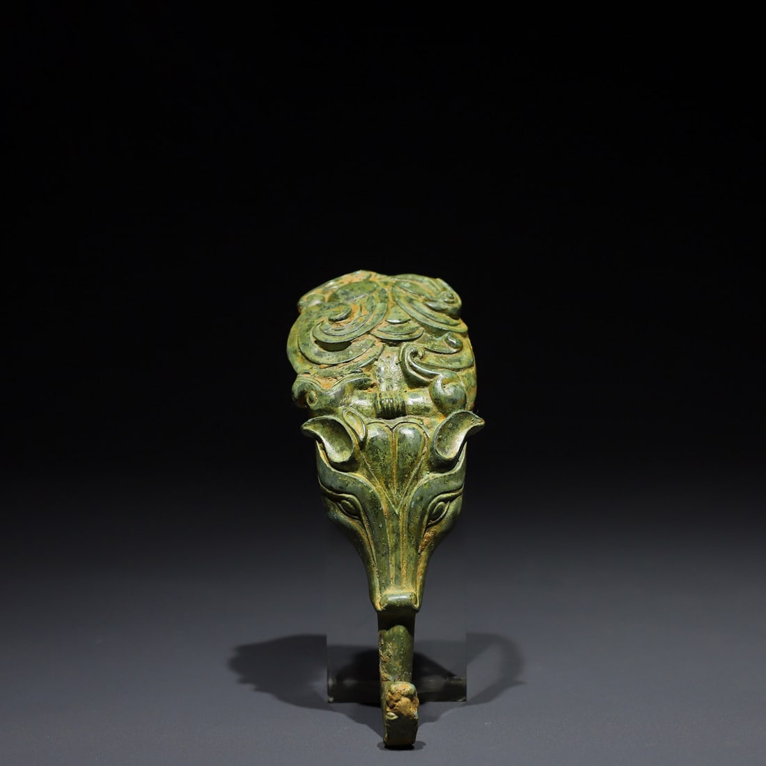 Old Bronze Beast Belt Buckle (1 of 9)