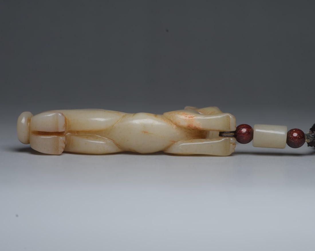 Hetian Jade Pendant - Tiger - 5