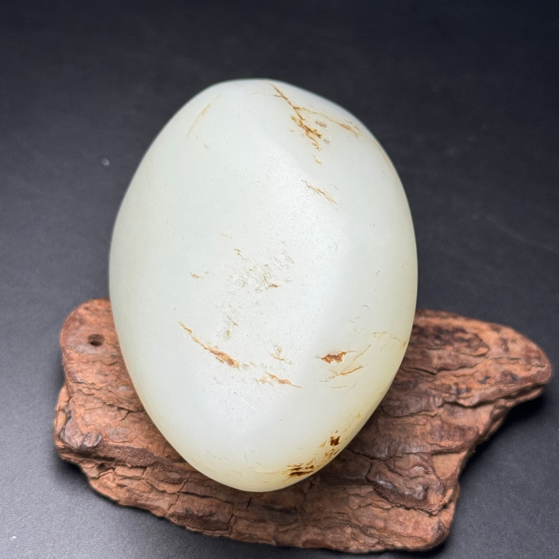 Hetian Jade Original Stone Statue - 5