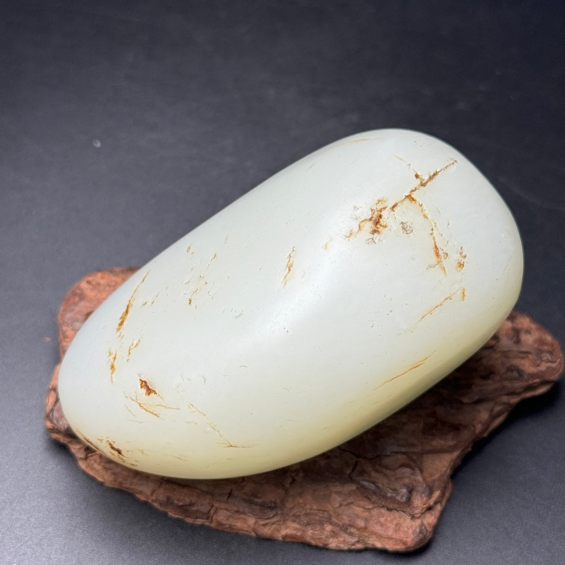 Hetian Jade Original Stone Statue - 7