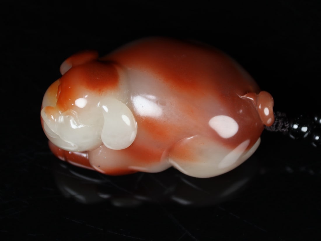 Shoushan Stone Statue - Pig - 9