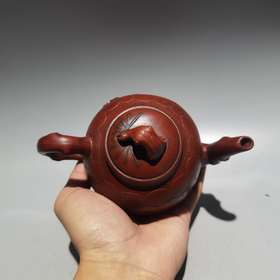 Yixing Zisha Clay Teapot,Deer - 5