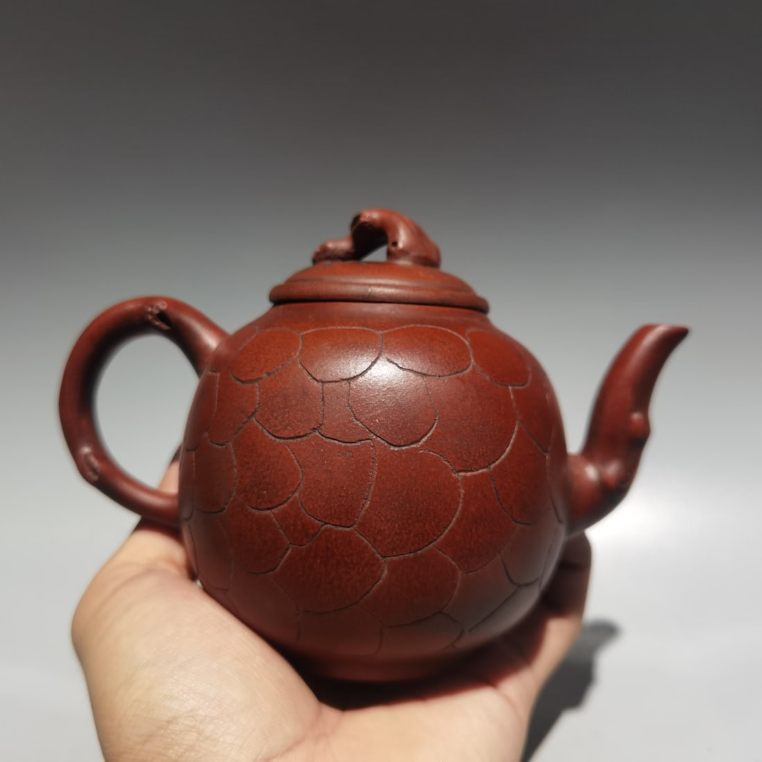 Yixing Zisha Clay Teapot,Deer - 7