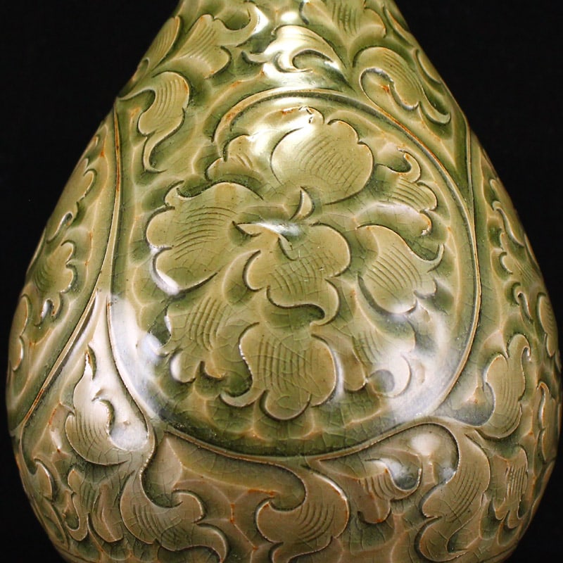 Longquan Kiln Porcelain Flower Porcelain Vase - 7