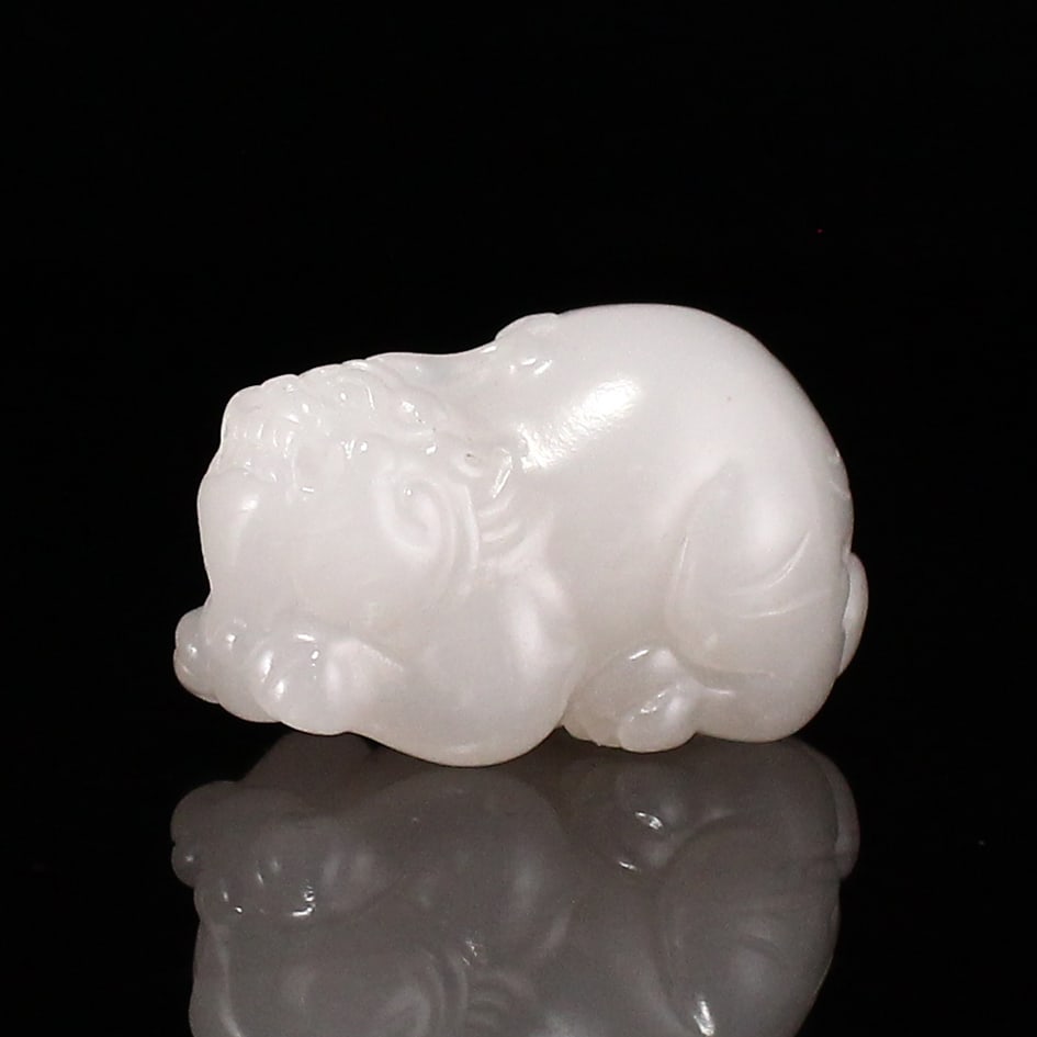 Hetian Jade Pendant - Pixiu - 6