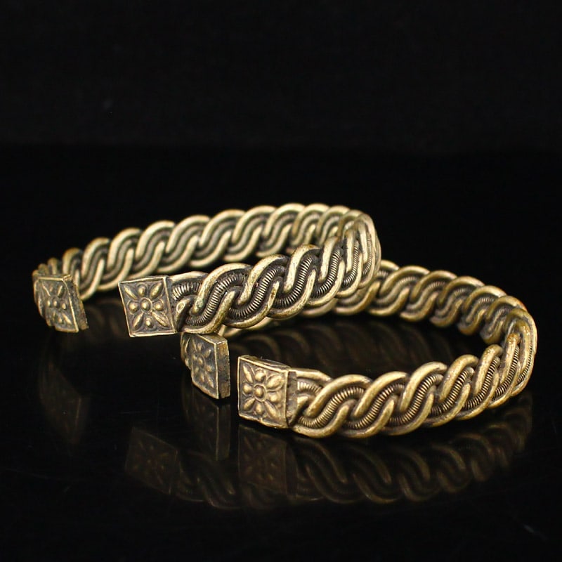 A Pair Bronze Bracelet - 2