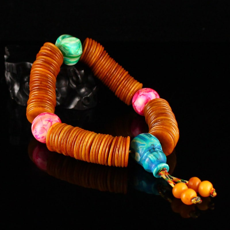 Hand knitting Bone Bracelet - 3