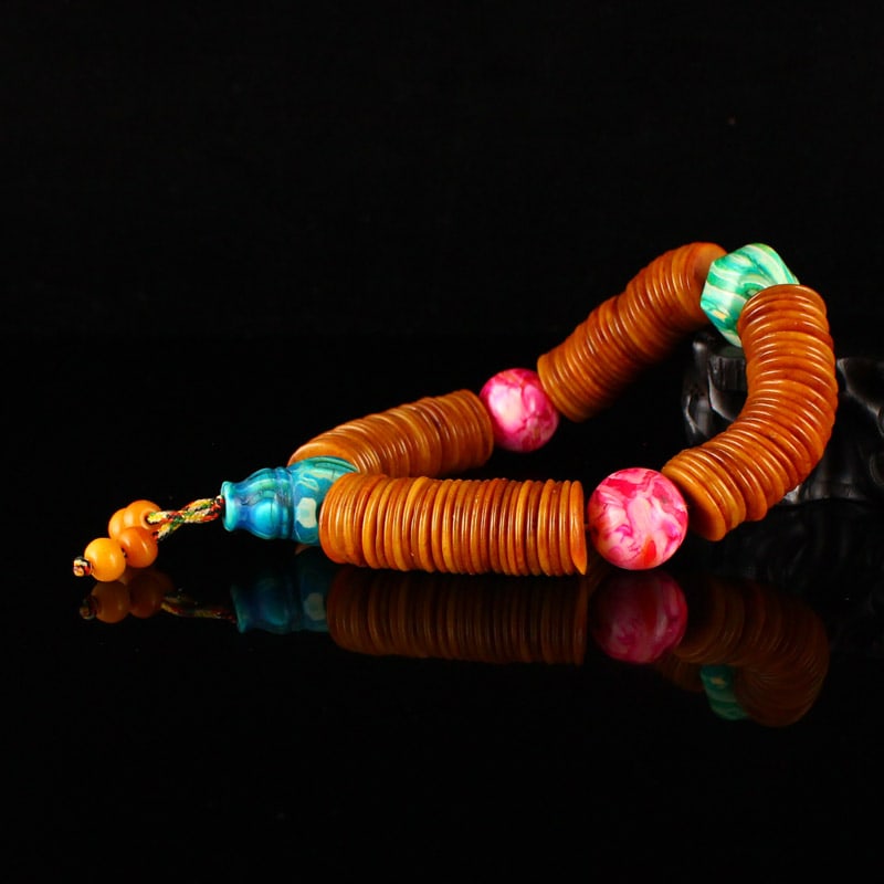 Hand knitting Bone Bracelet - 4
