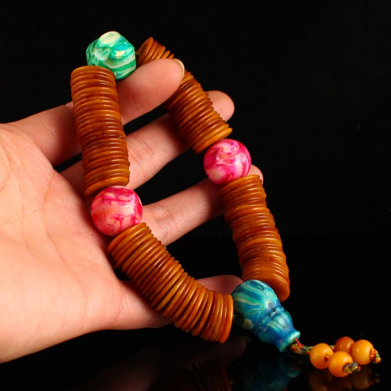 Hand knitting Bone Bracelet - 5