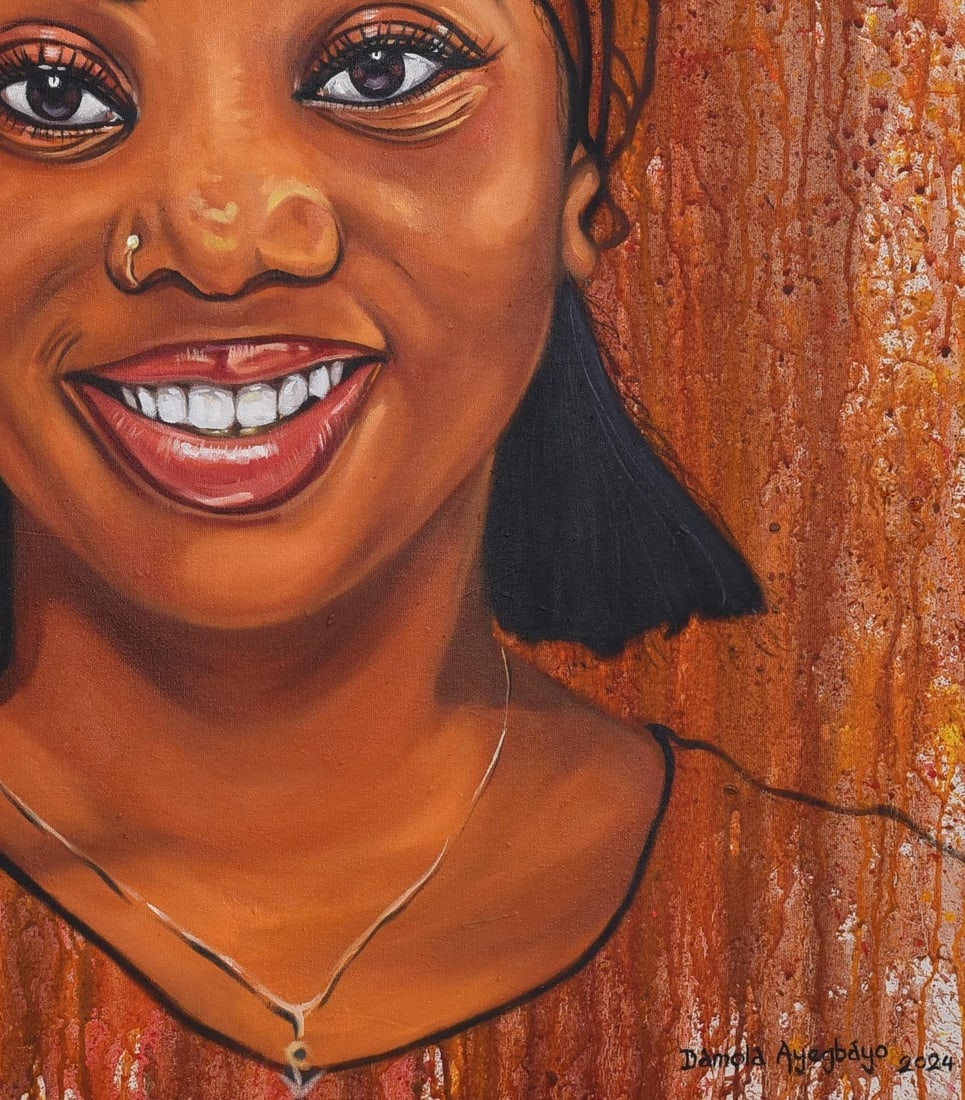 Damola Ayegbayo , Black Pride 7 -21st Century, Contemporary, Figurative Portrait, Beautiful Women, - 8