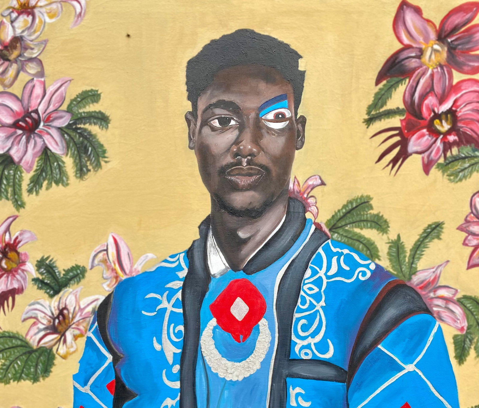 Oladire Araireoluwa, Who Are You? - 21st Century, Contemporary, Figurative Portrait, Fashion, Men, - 6