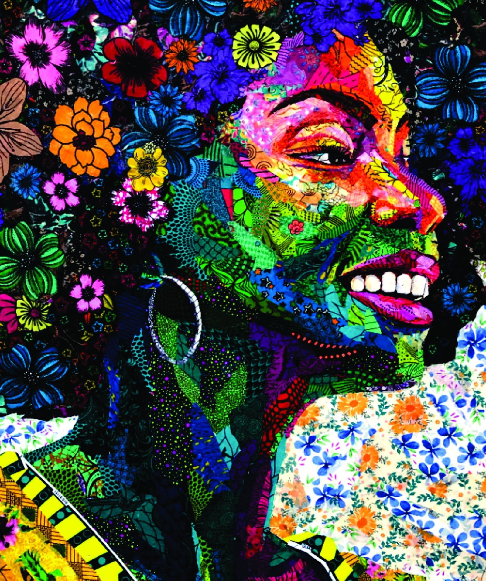 Agwunwa Theophilus, Joy Within -21st Century, Contemporary, Figurative Portrait, Africa Woman - 4