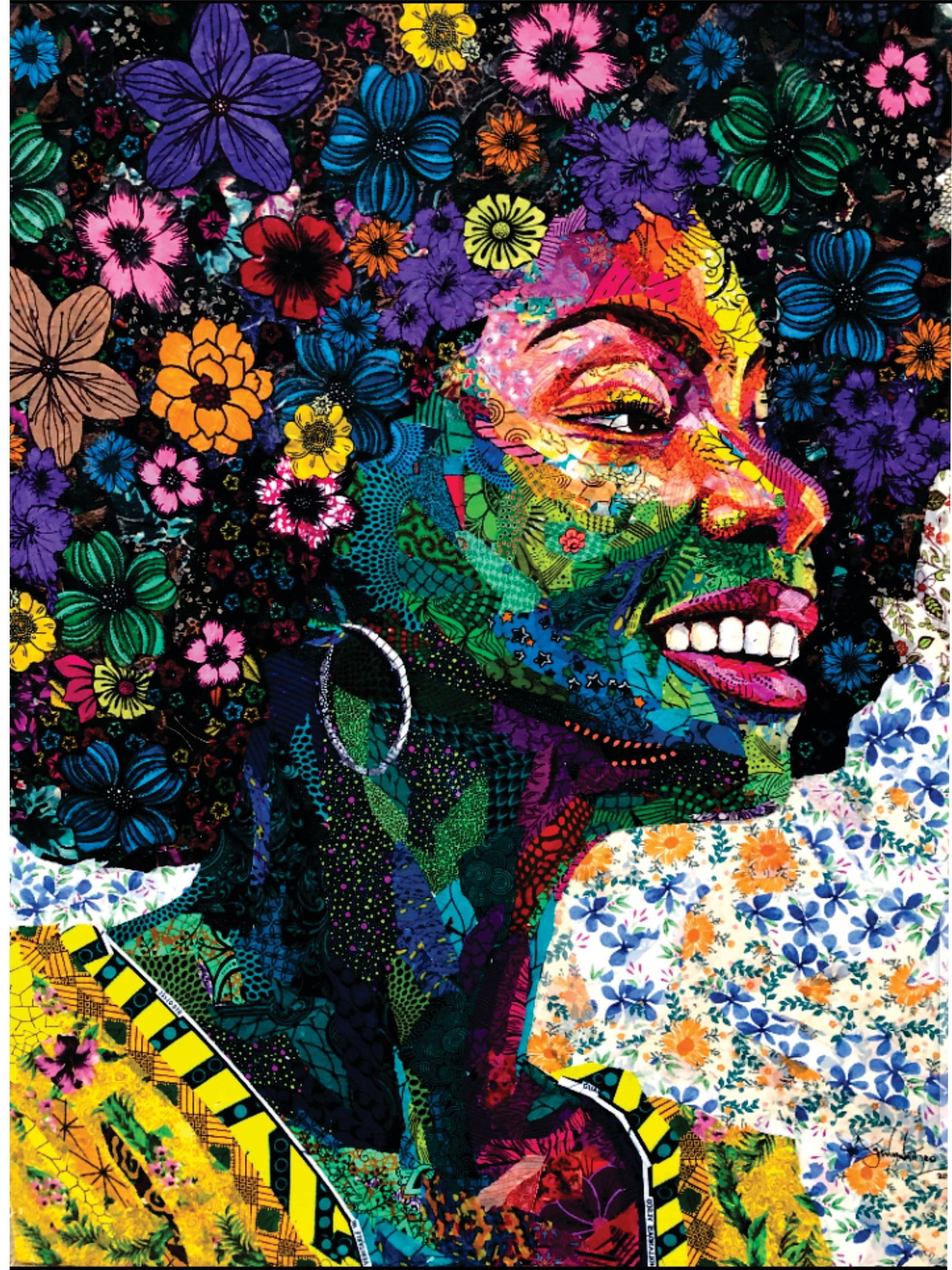 Agwunwa Theophilus, Joy Within -21st Century, Contemporary, Figurative Portrait, Africa Woman - 5