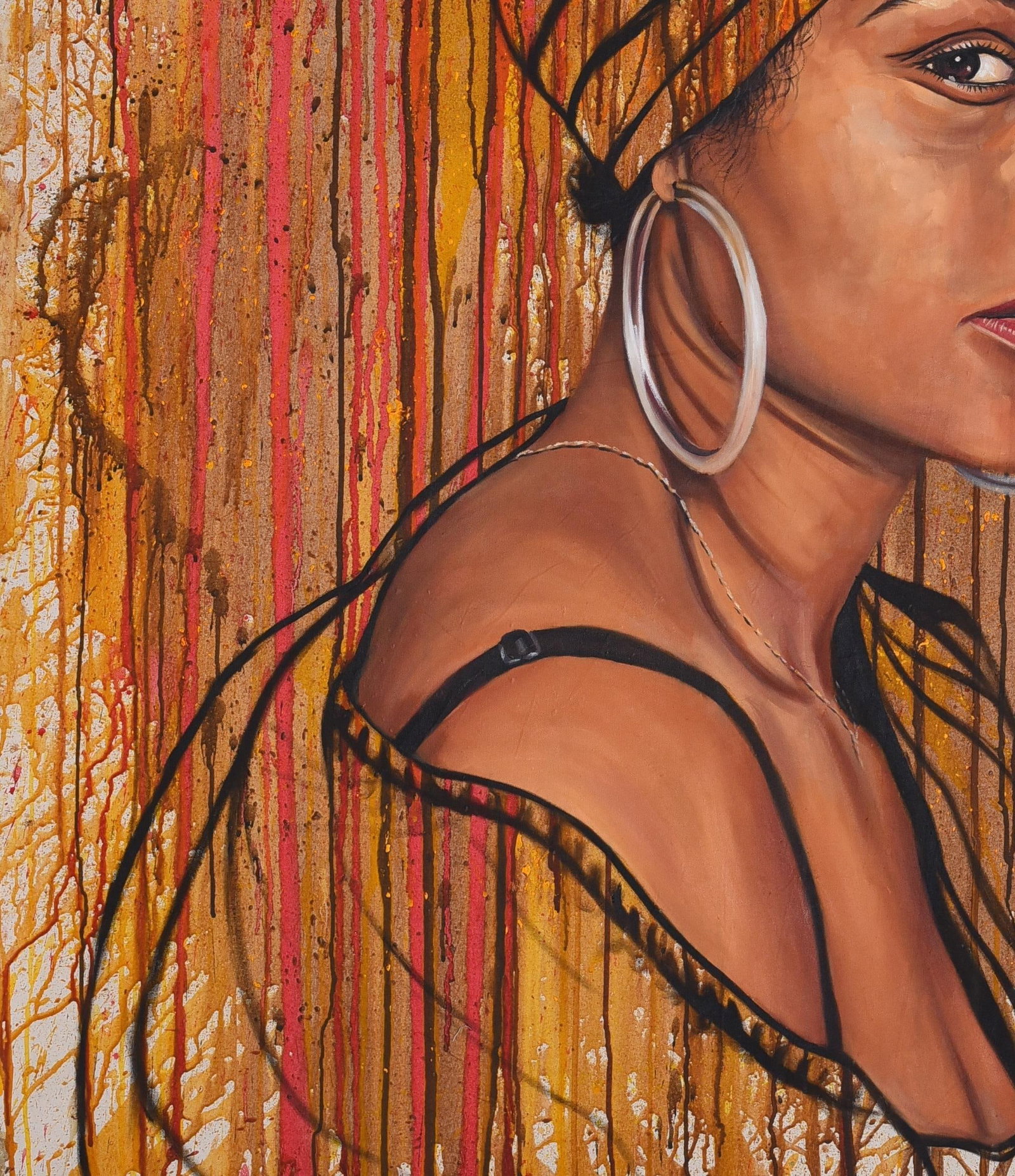 Damola Ayegbayo , Purpose of Existence 14 - 21st Century, Contemporary, Figurative Portrait, Women, - 14