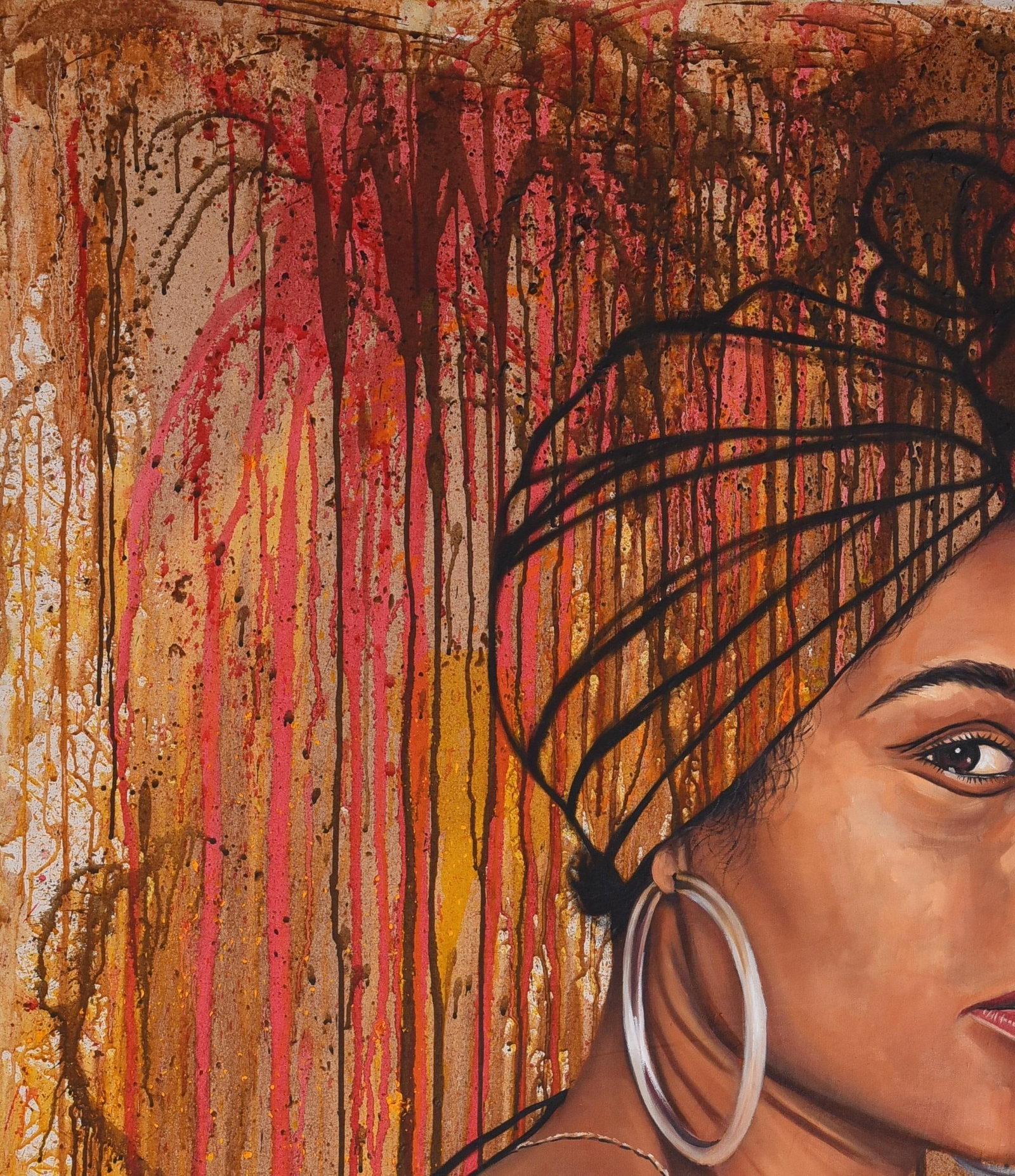 Damola Ayegbayo , Purpose of Existence 14 - 21st Century, Contemporary, Figurative Portrait, Women, - 6