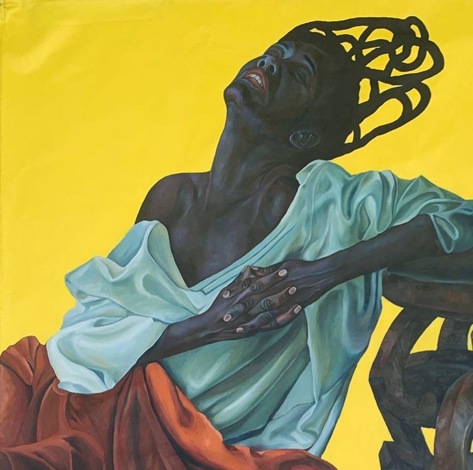 Iyiola Odunayo, Roots of Identity 3 - 21st Century, Contemporary, Figurative Portrait, Culture, 2023 - 12