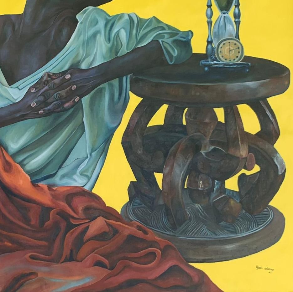 Iyiola Odunayo, Roots of Identity 3 - 21st Century, Contemporary, Figurative Portrait, Culture, 2023 - 3