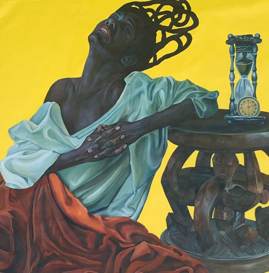 Iyiola Odunayo, Roots of Identity 3 - 21st Century, Contemporary, Figurative Portrait, Culture, 2023 - 4