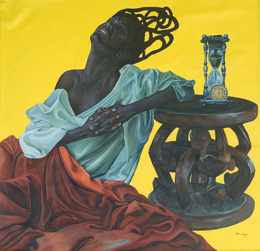 Iyiola Odunayo, Roots of Identity 3 - 21st Century, Contemporary, Figurative Portrait, Culture, 2023 - 5
