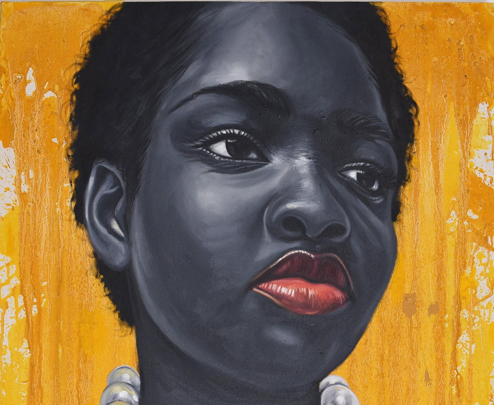 Damola Ayegbayo , Black Pride 6 -21st Century, Contemporary, Figurative Portrait, Beautiful Women, - 10