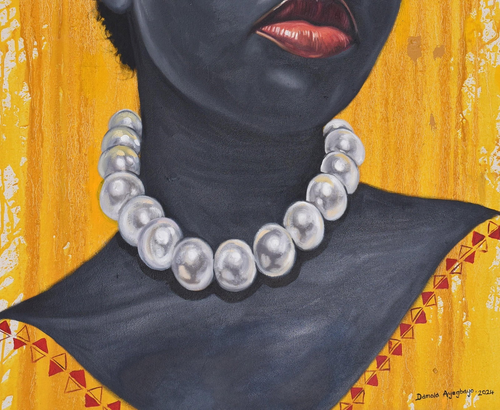 Damola Ayegbayo , Black Pride 6 -21st Century, Contemporary, Figurative Portrait, Beautiful Women, - 3