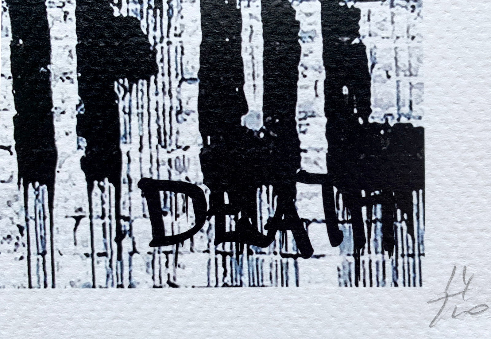 Death NYC Banksy Life is beautiful - 3