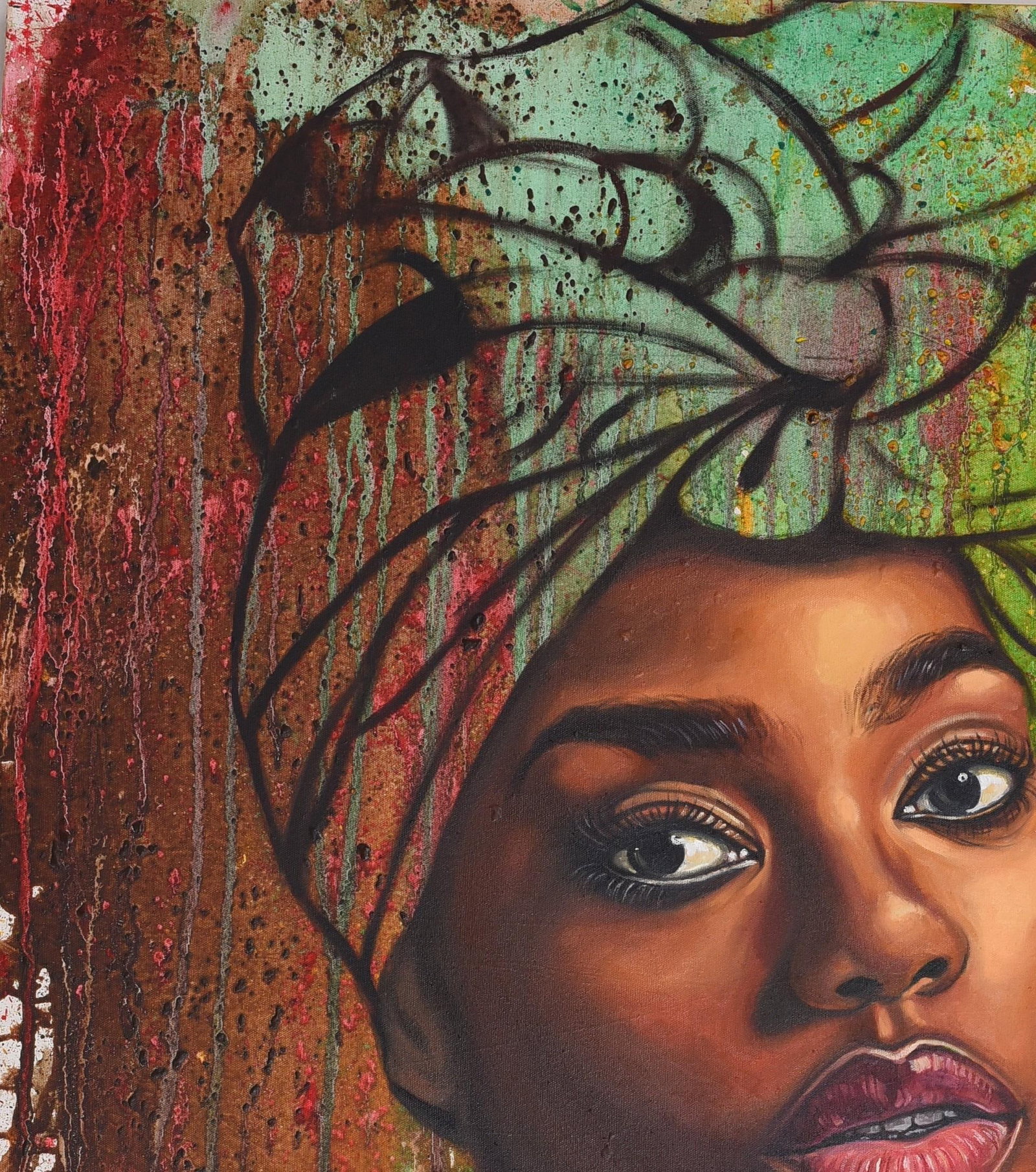 Damola Ayegbayo , State of Mind 15 - 21st Century, Contemporary, Figurative Portrait, Women, 2024 - 12