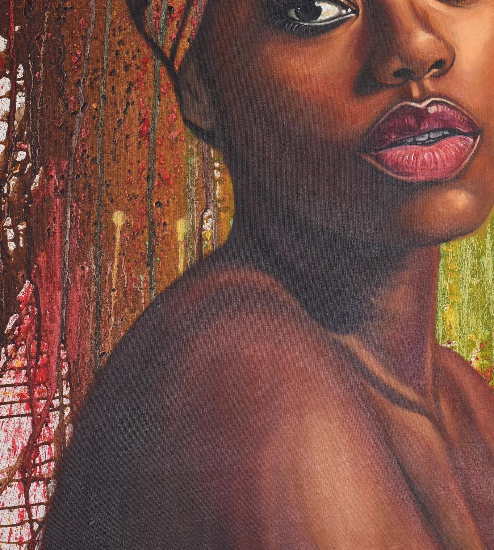 Damola Ayegbayo , State of Mind 15 - 21st Century, Contemporary, Figurative Portrait, Women, 2024 - 14