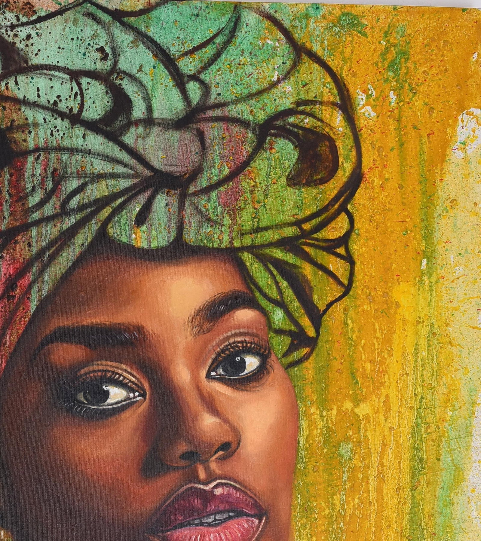 Damola Ayegbayo , State of Mind 15 - 21st Century, Contemporary, Figurative Portrait, Women, 2024 - 7