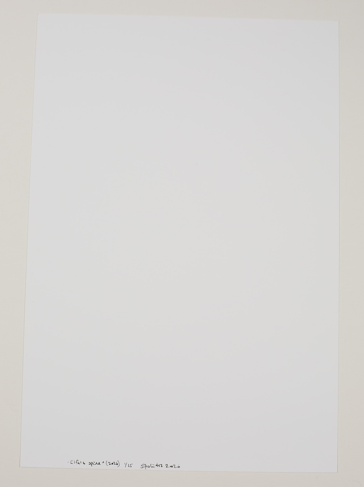 Spine 1/25 (2026) - 6