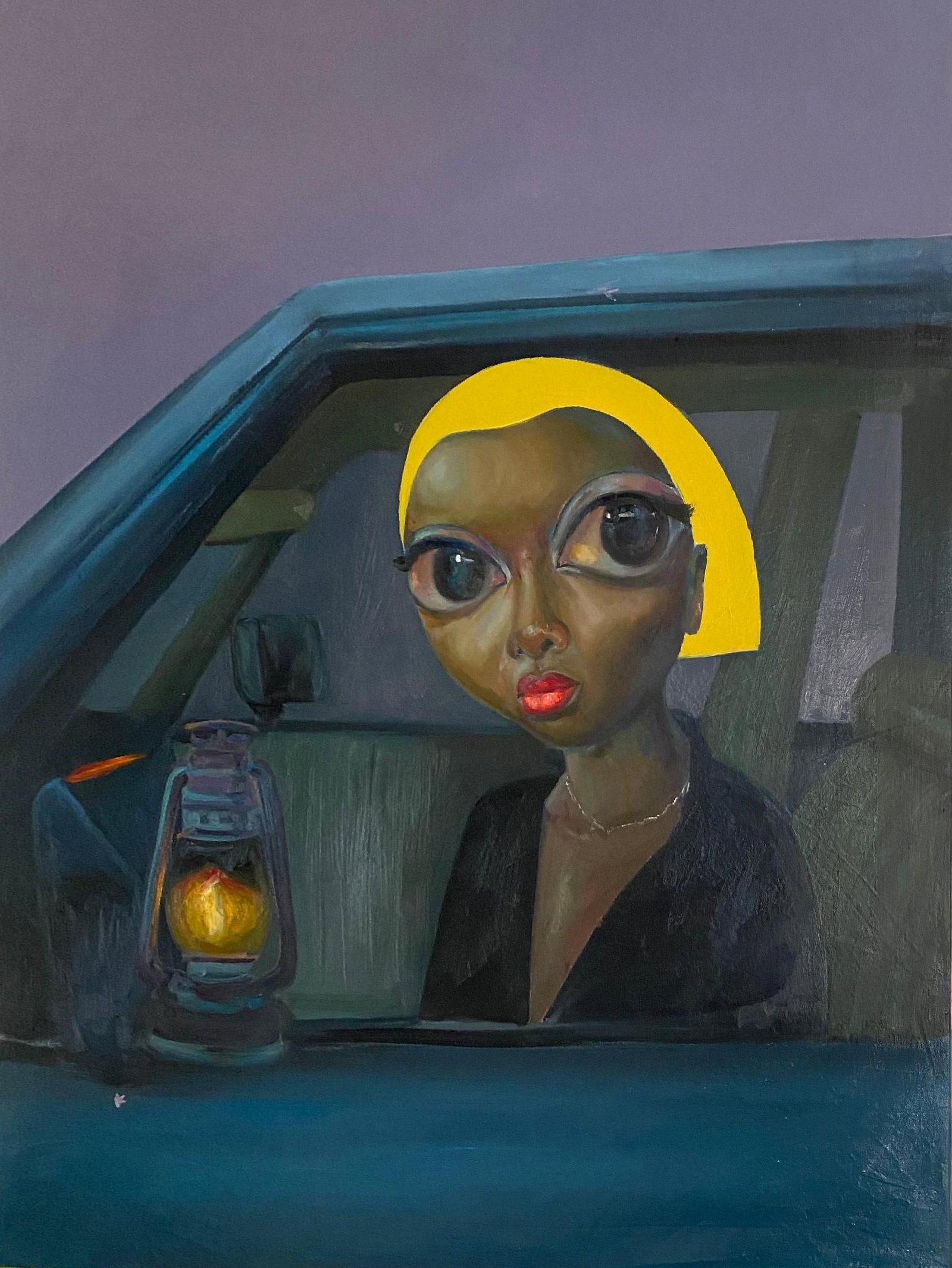 Mayowa Esan, Adufe The Glimmer of Hope-21st Century, Contemporary, Figurative Painting, Women, 2024 - 5