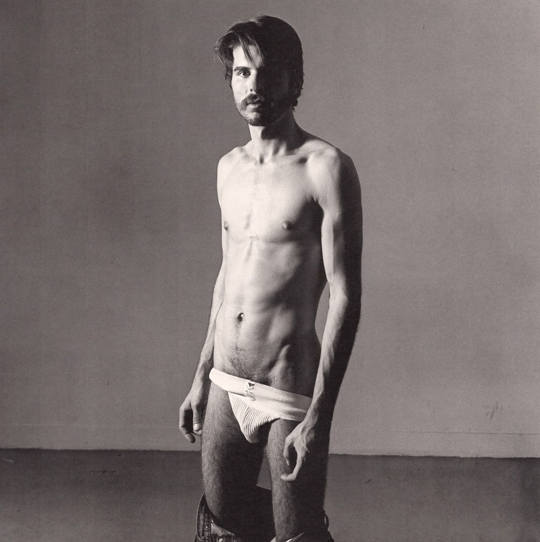 PETER HUJAR - Keith, 1981: Title: PETER HUJAR - Keith, 1981 Description: Artist: PETER HUJAR Print Title: Keith, 1981 Printing Date: 1980s Medium: Duotone photo-lithograph Printed in:Switzerland Image Size: 8.5 x 8.5" Additiona