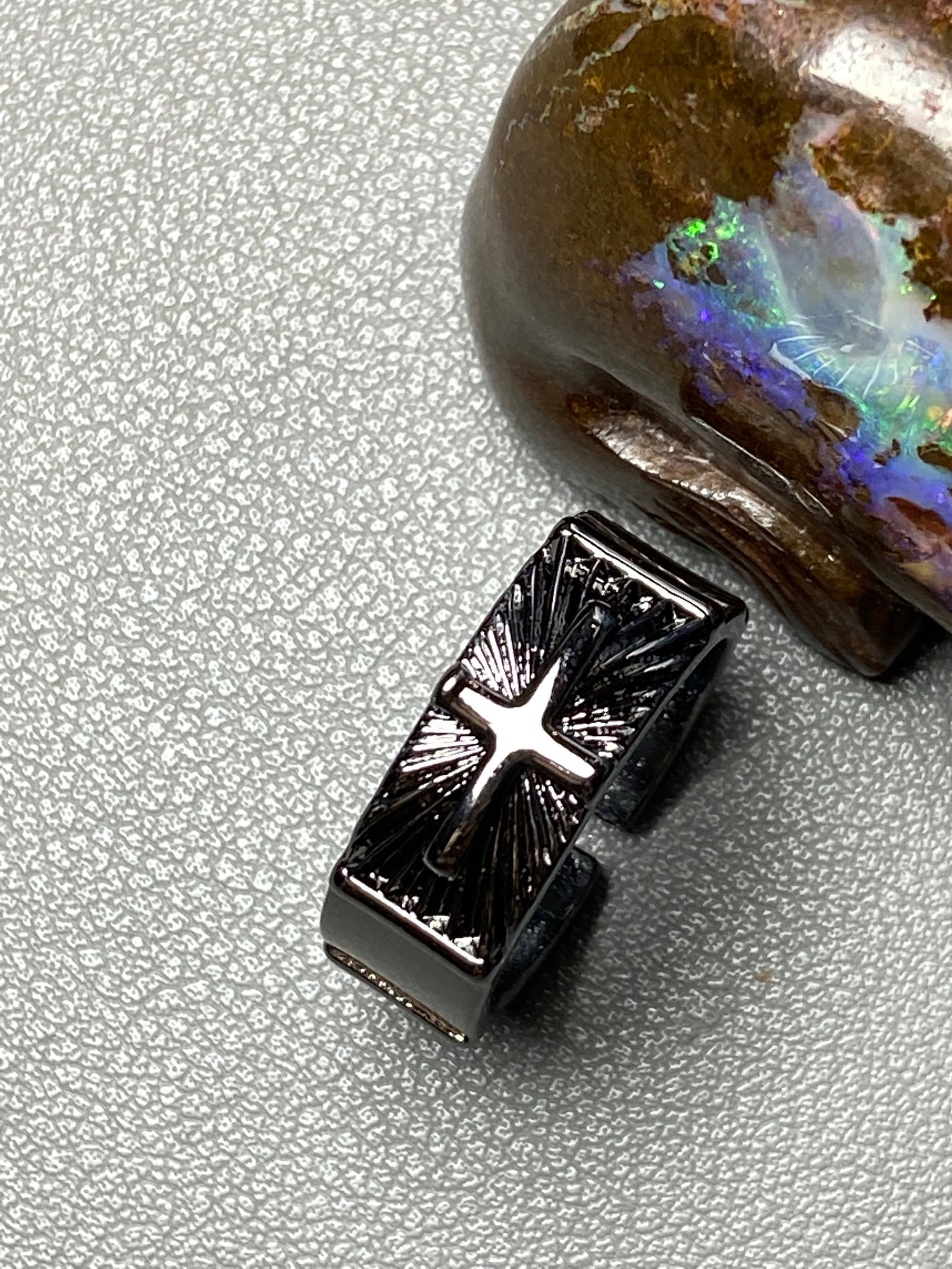 Vintage style Cross Ring - 4