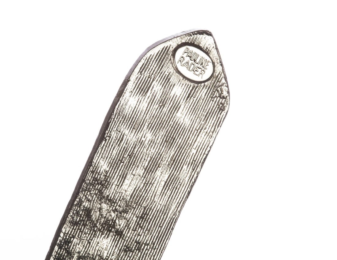 Pauline Rader Silver Tone Belt - 6