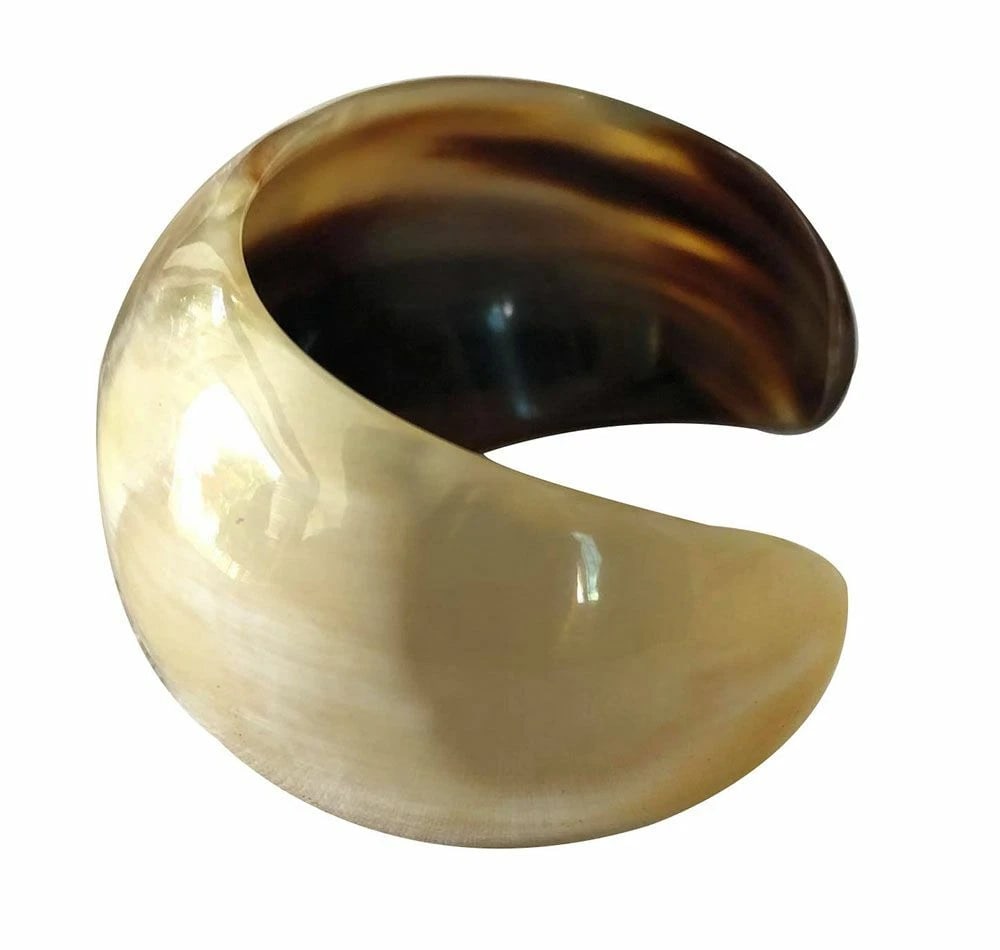 New Textured Cow Horn Bracelet. - 3
