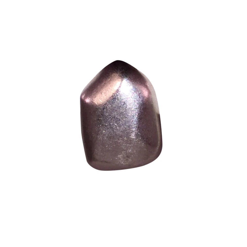 Yves Saint Laurent Silver tone Faceted Nugget Earrings - 3