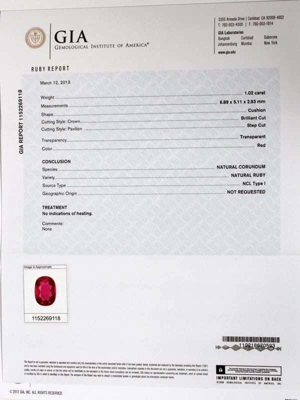 GIA Certified 67.20ct No Heat Ruby Diamond Necklace Bracelet Earrings ** - 11