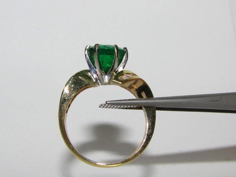 4.50CT NATURAL ROUND EMERALD DIAMONDS COCKTAIL 14kt** - 7
