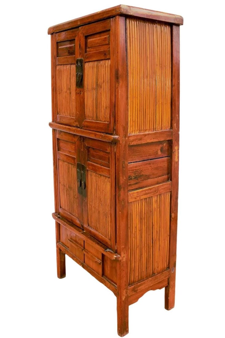 Antique Chinese Qing Dynasty Style Cabinet - 3